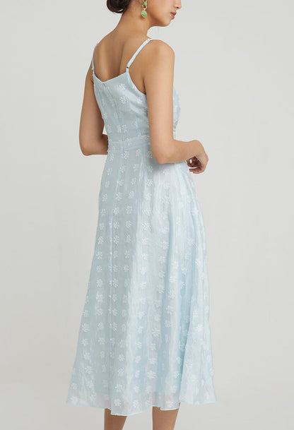 Daisy Organza Midi Dress