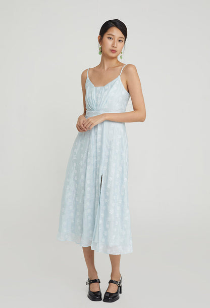 Daisy Organza Midi Dress