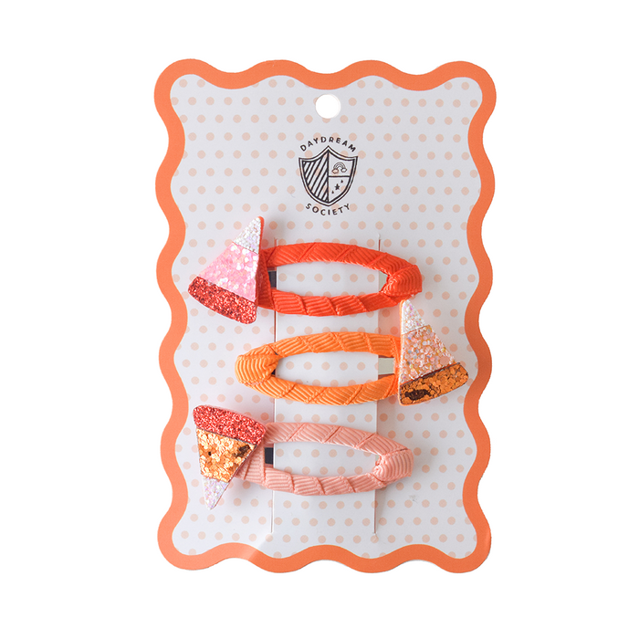 Daydream Society Trick or Treat Candy Corn Hair Clip Set