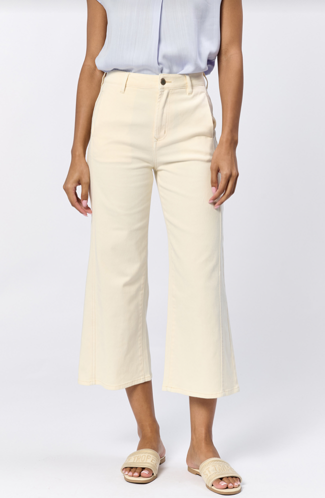 Dear John Audrey Cropped Wide Leg Pant