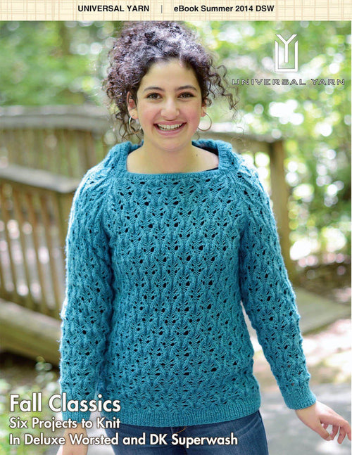 Deluxe Superwash: Fall Classics Pattern Universal Yarn