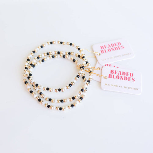 Demi lack & White Bracelet
