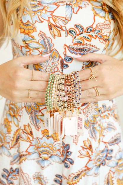 Demi lack & White Bracelet