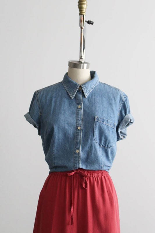 denim button up