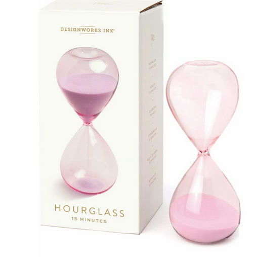 Designworks Ink 15-Min Hourglass