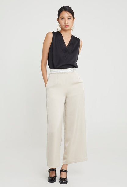 Diamonte Straight Cut Trousers