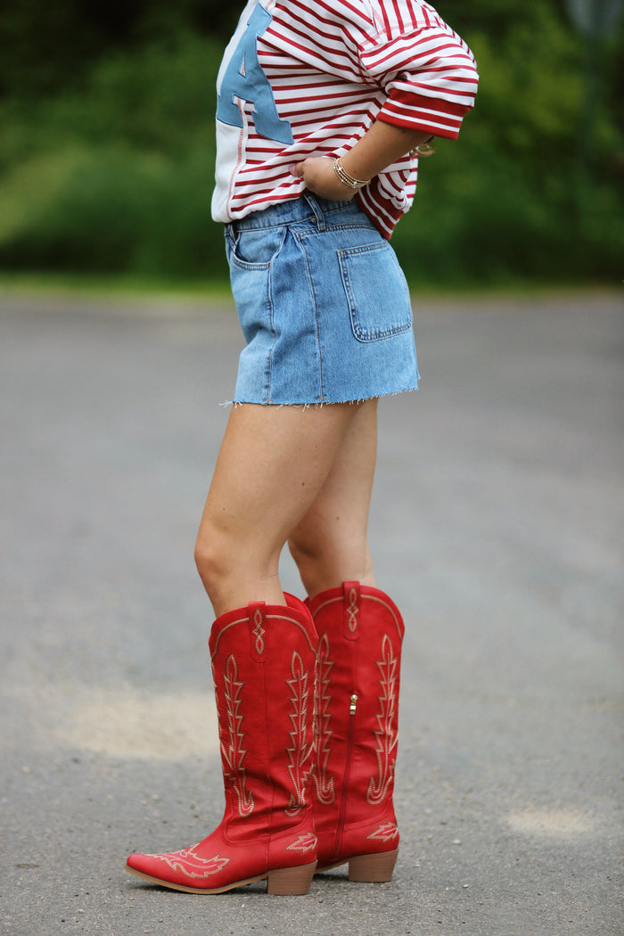 Dirt Road Denim Shorts
