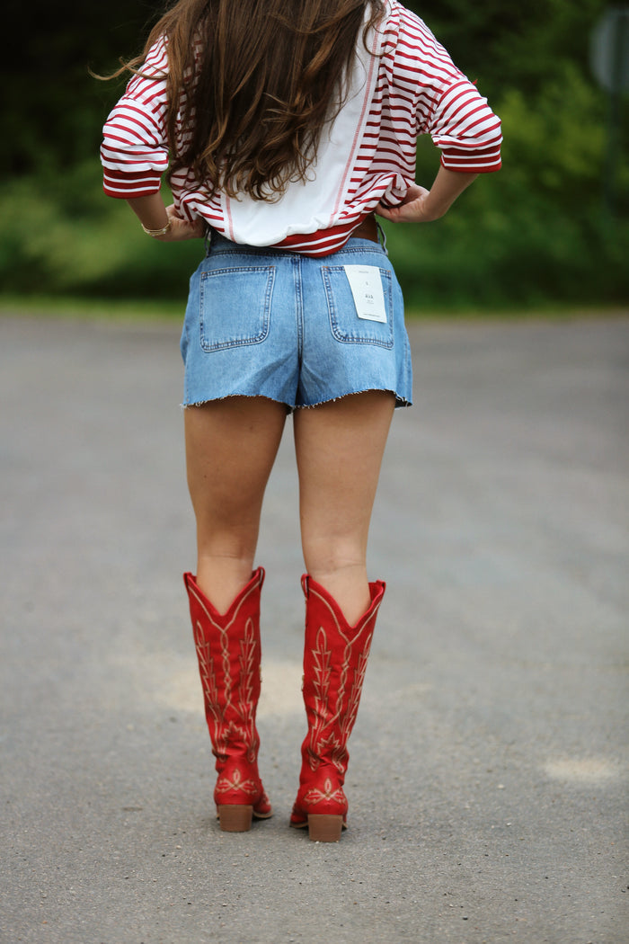 Dirt Road Denim Shorts