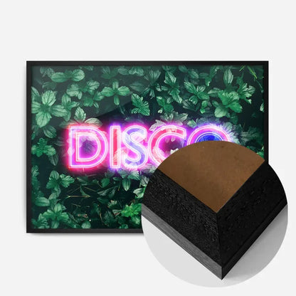 21x30cm | 8¼ x 11¾in / Black Wood Frame