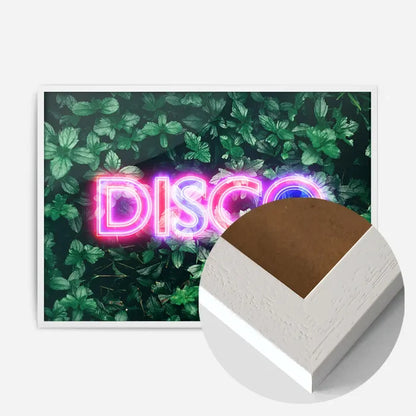 21x30cm | 8¼ x 11¾in / White Wood Frame