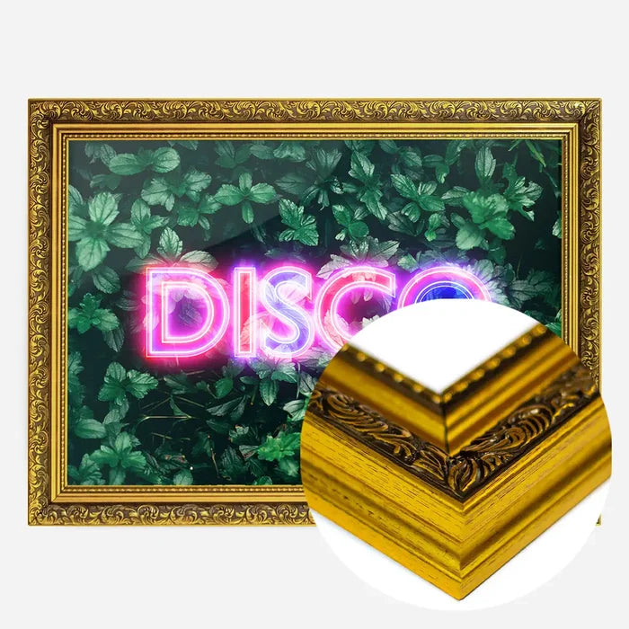 21x30cm | 8¼ x 11¾in / Gold Ornate Frame