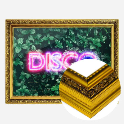 21x30cm | 8¼ x 11¾in / Gold Ornate Frame