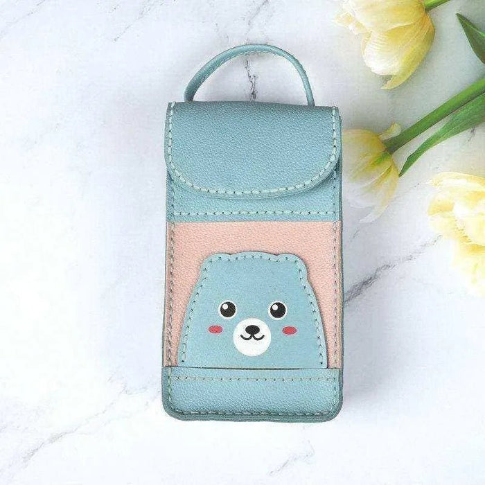 DIY Bear Bag Sewing Kit – Leather Patches, Rope, Thread, Needle - DiyCraftsProject