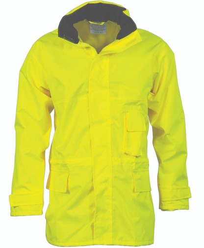 DNC Hi Vis Breathable Rain Jacket 3873