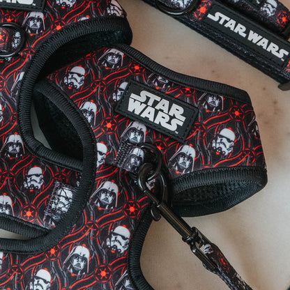 The Sassy Woof Dog Two Piece Bundle - STAR WARS™ The Dark Side offers matching leashes and harness for maximum comfort and control, making every walk with your pup stylish and secure.