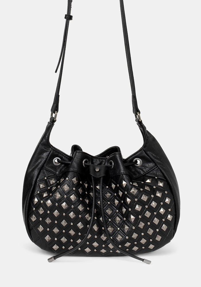 Dolora Studded Bucket Bag