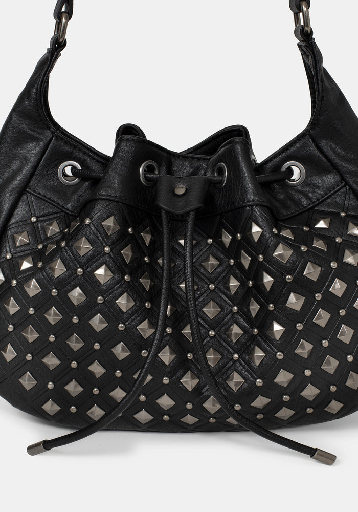 Dolora Studded Bucket Bag