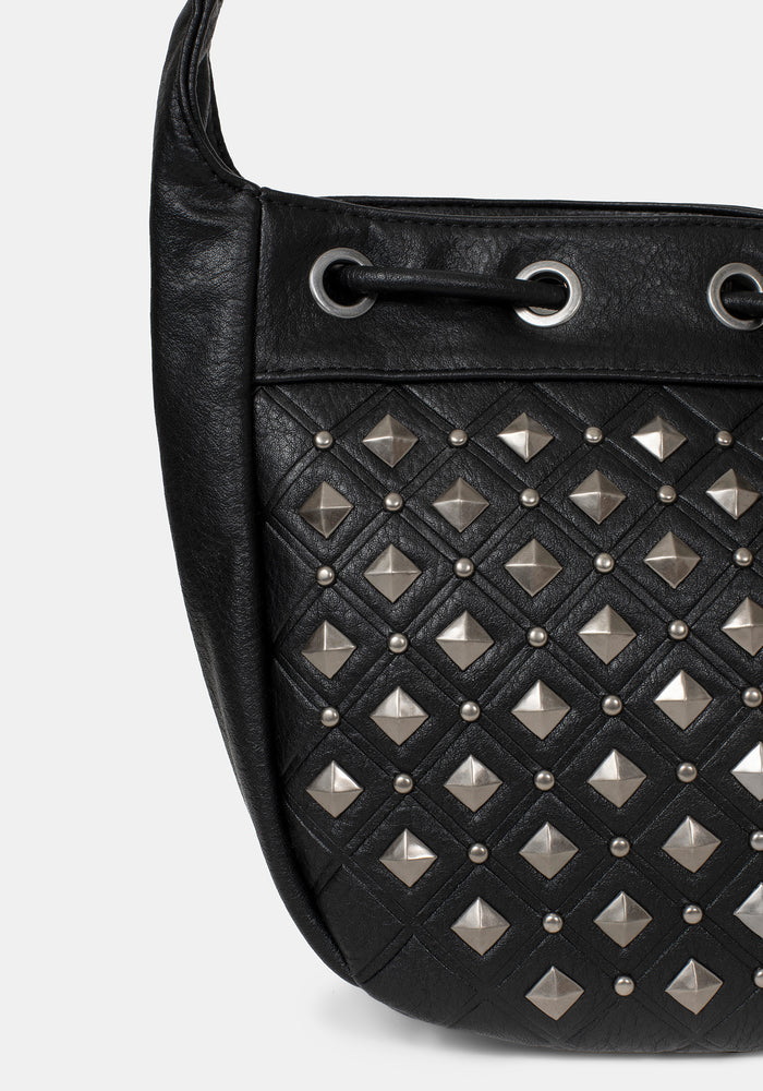 Dolora Studded Bucket Bag