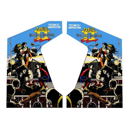Double Dragon II The Revenge Arcade Side Art - Escape Pod Online