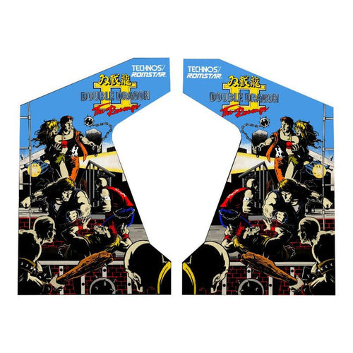 Double Dragon II The Revenge Arcade Side Art - Escape Pod Online