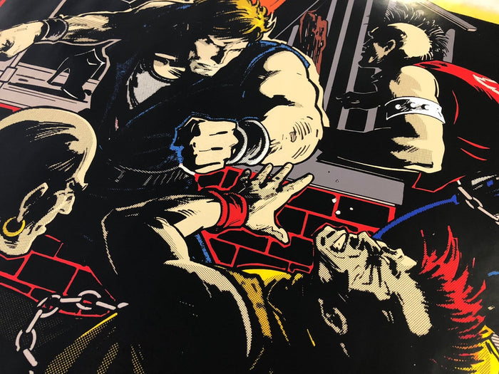 Double Dragon II The Revenge Arcade Side Art - Escape Pod Online