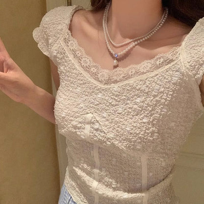 Double Layer Pearl Necklace fashionnsio