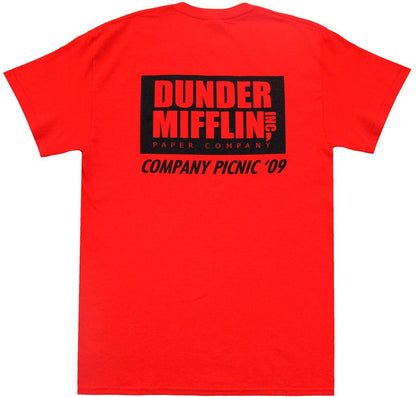 Dunder Mifflin Scranton Branch Picnic T-shirt-tvso