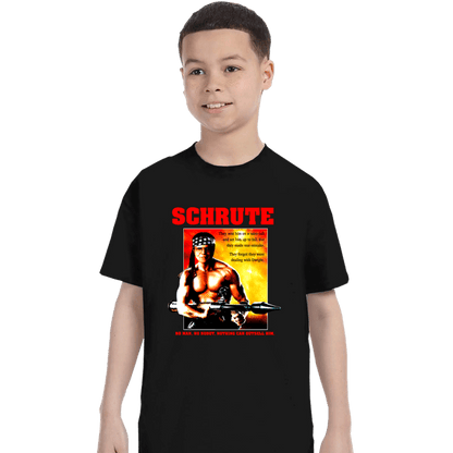 Secret_Shirts T-Shirts, Youth / XS / Black Dwight Rambo