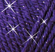 Small, Medium / Purple Sparkle