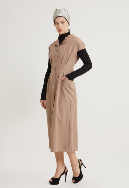Effortless Poise Midi Dress