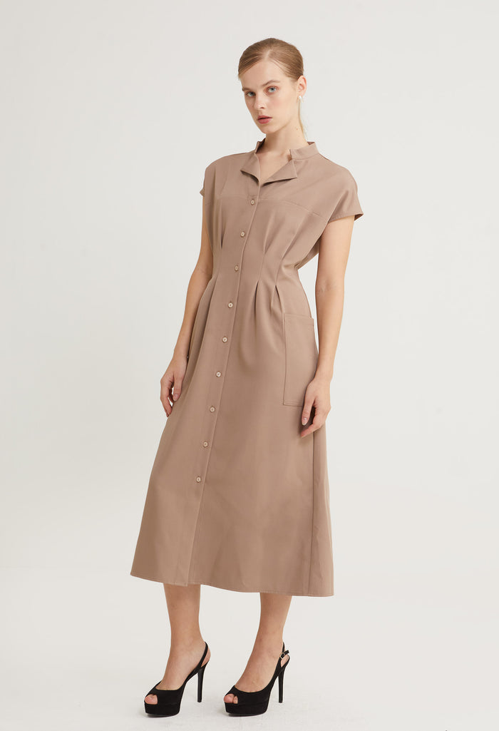 Effortless Poise Midi Dress