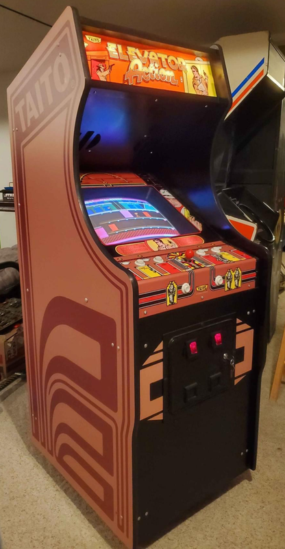 Elevator Action Taito Side Art/Kick Set - Escape Pod Online