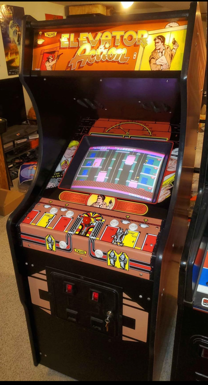 Elevator Action Taito Side Art/Kick Set - Escape Pod Online