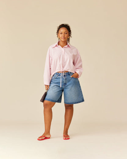 ELLE DENIM SHORT MIDTOWN BLUE