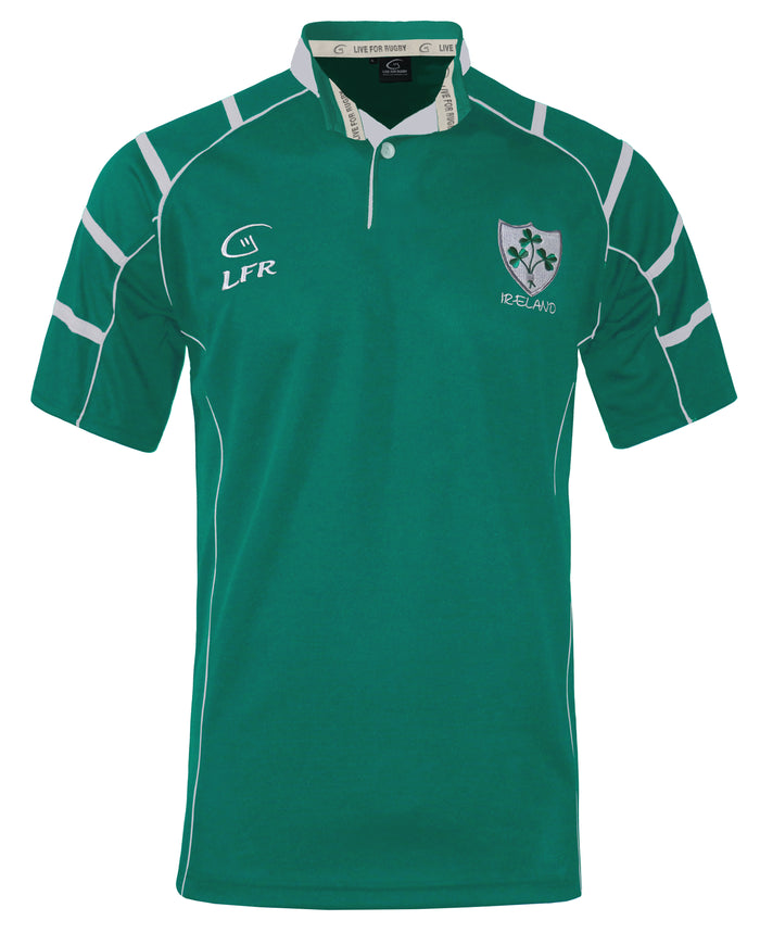 Emerald Green Ireland Breathable Rugby Jersey