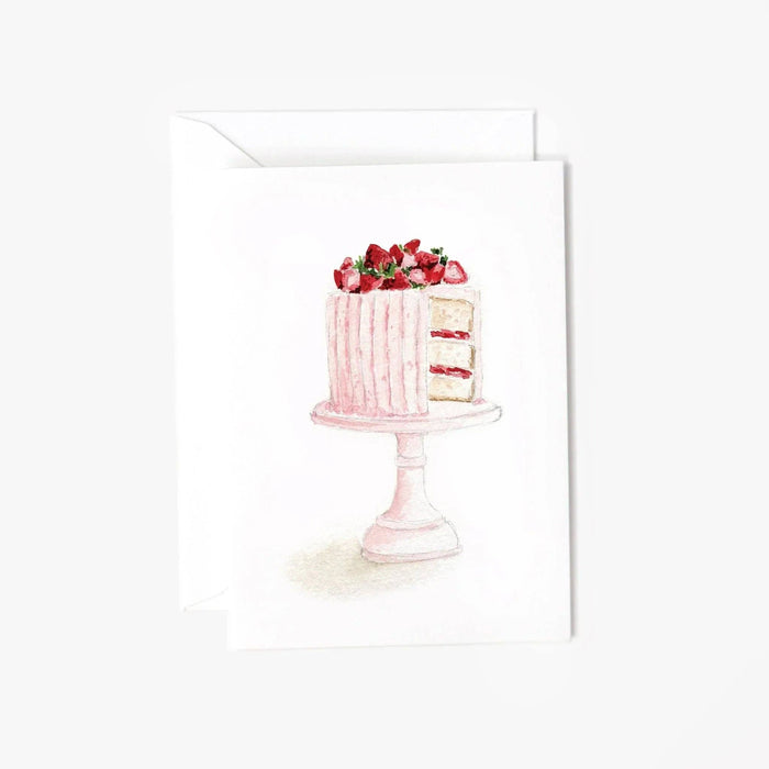 emily lex studio Pink Cake Mini Enclosure Card