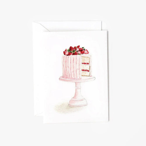 emily lex studio Pink Cake Mini Enclosure Card