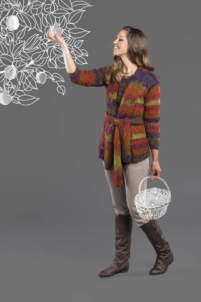 Entrelac Jacket Pattern Universal Yarn