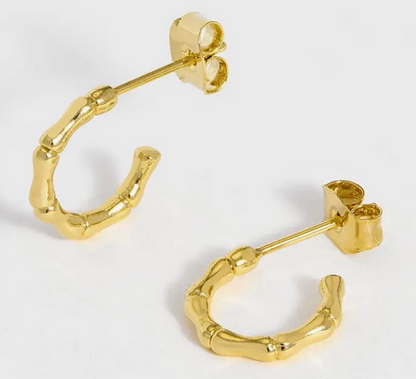 Gold Sm Bamboo Hoop
