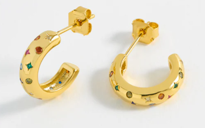 Chubby Rainbow Celestial Hoops