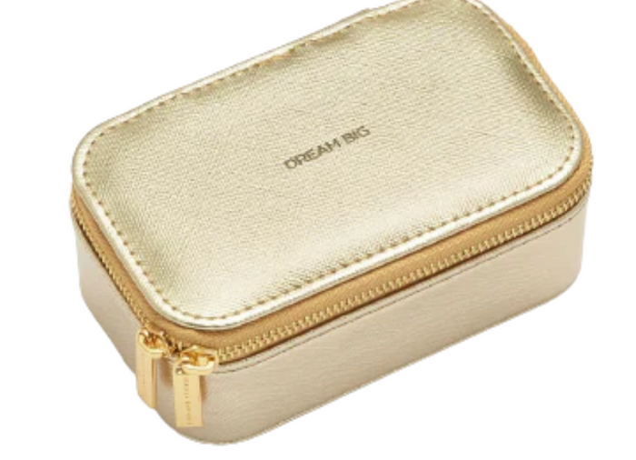 Gold Saffiano