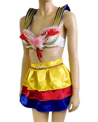 Eternal Celestial Moon Warrior Dance Festival Cosplay Costume