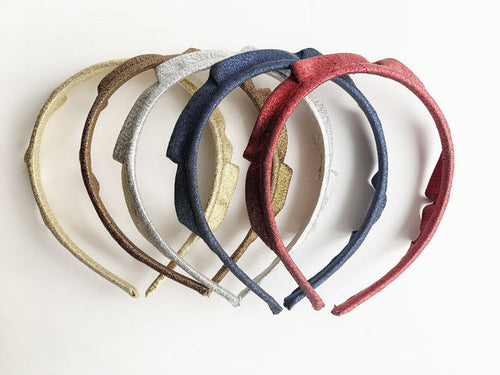 Eva's House Metallic Crown Headband - Multiple Colors!