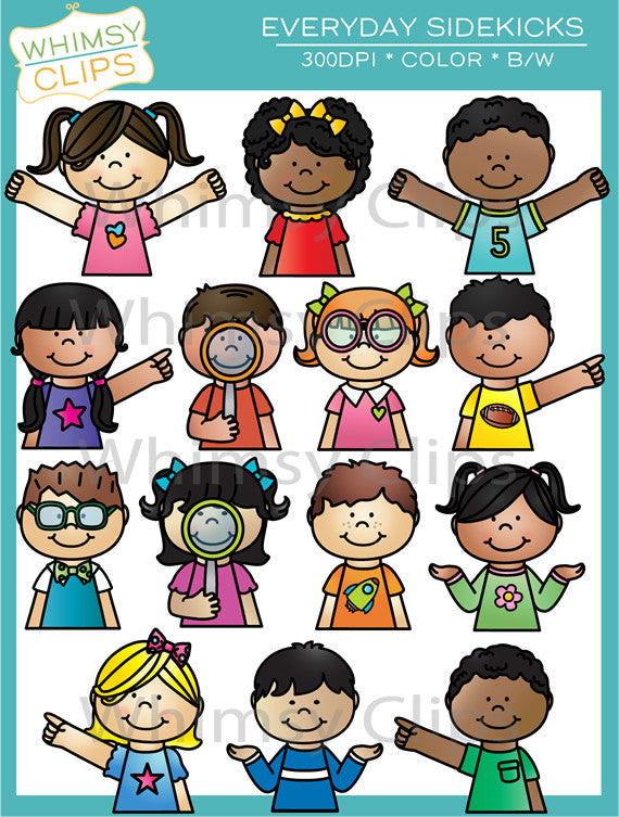 Everyday Sidekicks Clip Art