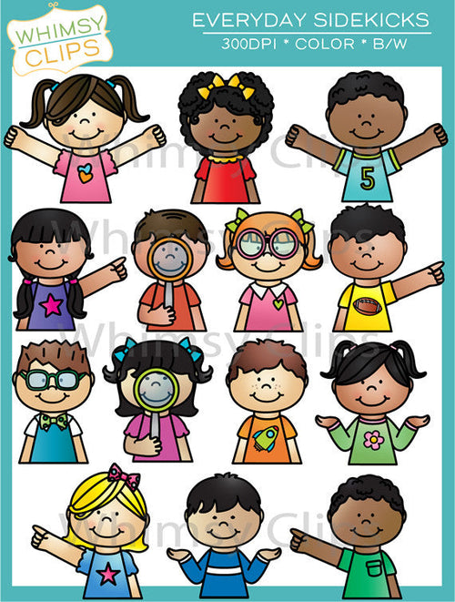 Everyday Sidekicks Clip Art