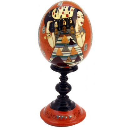 Expectation Wooden Egg on Stand