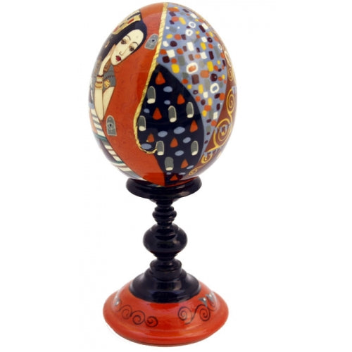 Expectation Wooden Egg on Stand
