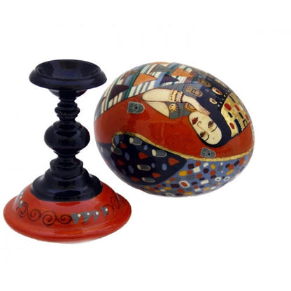 Expectation Wooden Egg on Stand