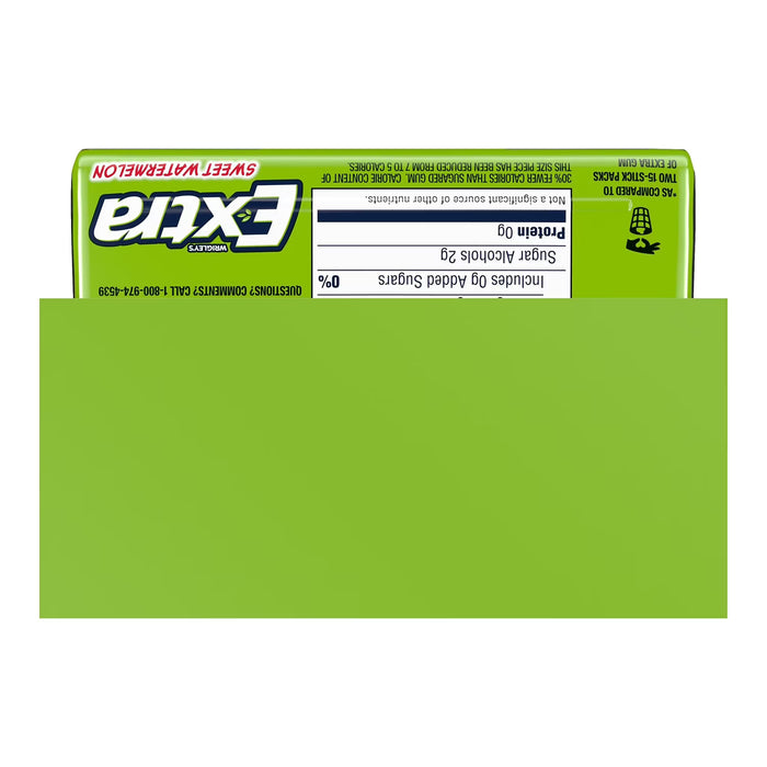 EXTRA Sweet Watermelon Sugar Free Chewing Gum, 35 Ct, 6 Pack