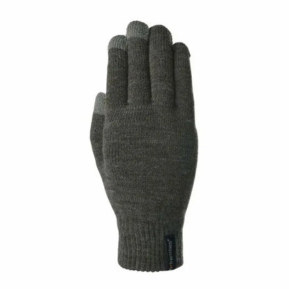 Right hand of Extremities Thinny Touchscreen Glove in Grey on a white background